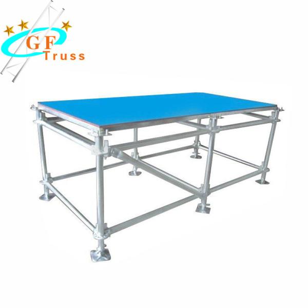 Platform 6061-T6 Aluminum Truss Stage Movable Scaffolding