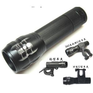 China Emergency Bike Cree LED Flashlight Rechargeable Super Bright Multi Function on sale