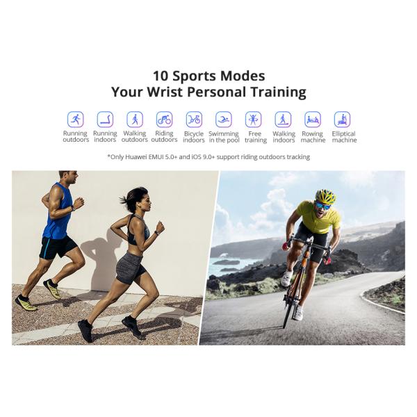 Huawei HONOR Band 5 Smart Watch Magic Color Touch Screen Swim Stroke Detect Heart Rate Sleep Nap Band Honor 5