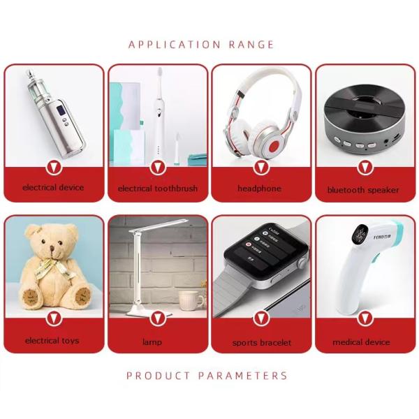 952238 750mAh 3.7 v lithium polymer battery With KC CB