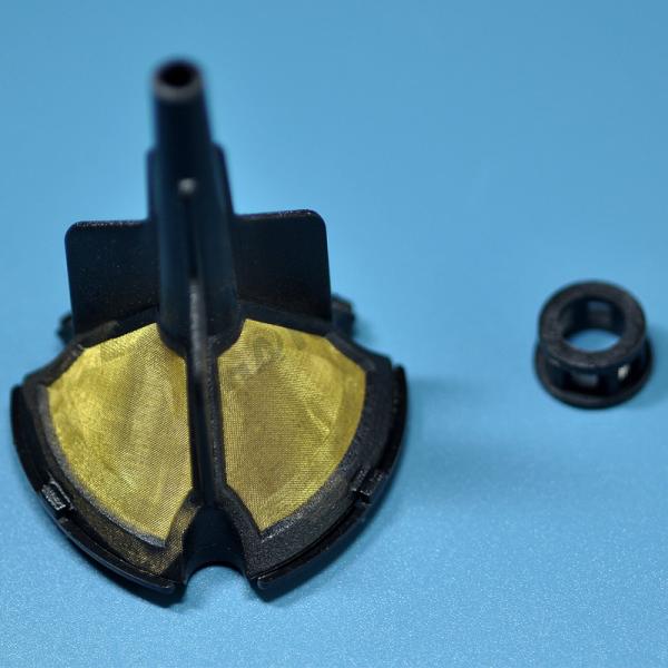 Customized Filter Sieve Plastic Fabric Nylon PA6 Mesh Insert Moulded With PP Plastic