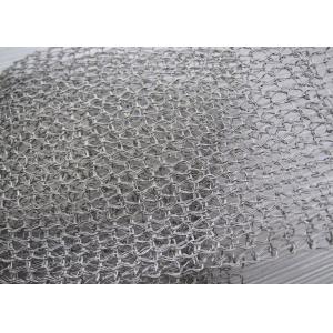 China Multi Strand Knitted Wire Mesh Fabric Heat Resistant on sale