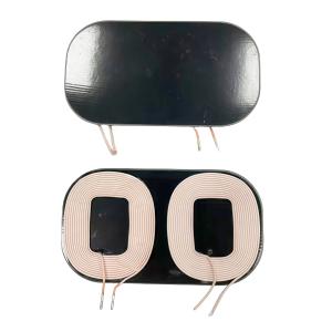 China Customized Parameters QI Wireless Charger Coil 2 Coils Wireless Charging Coil on sale