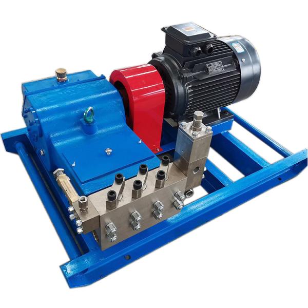 XUZHIYANG High Pressure Water Jetting Machine 500bar 60l/min 55KW Electric Motor Driven