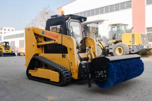 China Steer Skid Loader Equipment TS100 74KW Mini Loader Attachments on sale