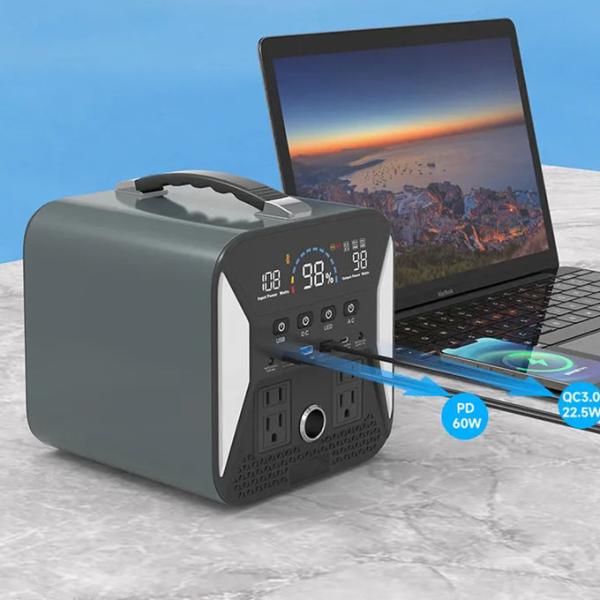 Outdoor Big Size Camping Lithium Portable Power Station High Capacity 300w 500w 1000w Cell 1