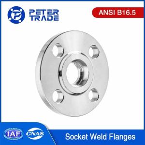 China ANSI B16.5 300LB Carbon Steel Raised Face Socket Weld Pipe Flange SWRF NPS 1/2 To NPS 24 Apply For Chemical Industry on sale