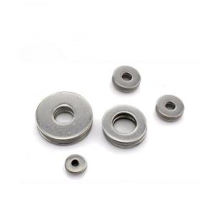 Zinc Plain Flat Washer , Steel Fender Washers For Fastener Bolts / Structural