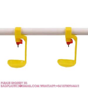 Automatic Chicken Feeders Drinkers Nipple Drink Line Hanging Cups Poultry