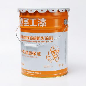 China Steel 5 Gallon Metal Pails For Storing Of Fire Retardant Chemical Coatings wholesale