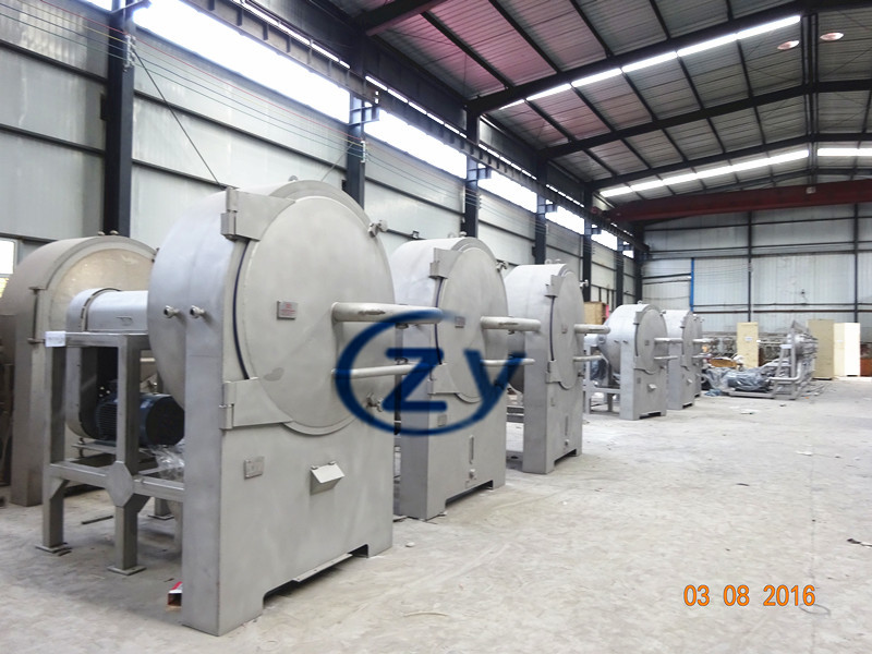 China Stainless Steel Potato Flour Processing Machine 123 Model 380V Voltage All In One Functionality wholesale