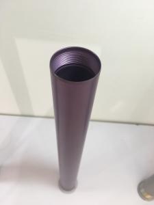 China Aodized Aluminum Round Tapping Tube / Flaring Tube for Fishing Pole wholesale