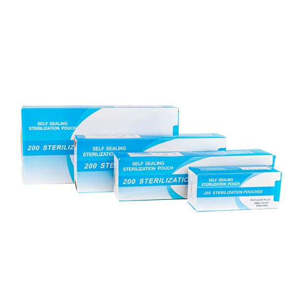 Dental 200pcs/Box OEM Self Sealing Sterilization Pouch