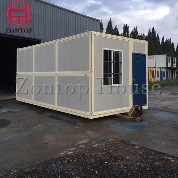 Mobile Morden Style Cheap 20 ft Prefabricated Folding Container House Foldable Container Office Camp for Sale