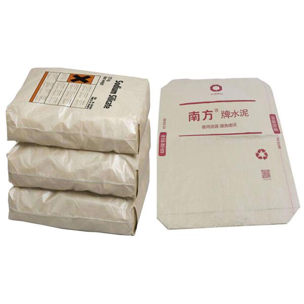 Bopp Laminated Polypropylene Block Bottom Bag Internal Valve High Impact