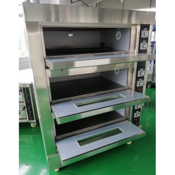 High Quality CE ISO Electric Gas Deck Bakery Pizza Bread Deck Oven