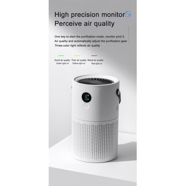 H13 HEPA Filter Portable Smart Home Air Purifier 10000mAH Ap01 Home Desk