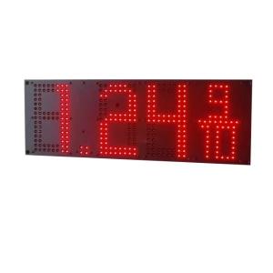 Buy cheap 8.88 9/10 Green Red Petrol Station Price Signs With Double Sided Pole Sign from wholesalers