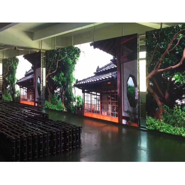 Cheap price indoor P3.91 rental led screen panel 500x500mm cabinet led video wall