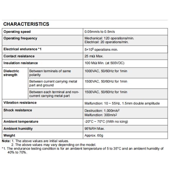 NNC miniature weight Limit Switch ESL4Z-7 series for electronics, machinery and light industry