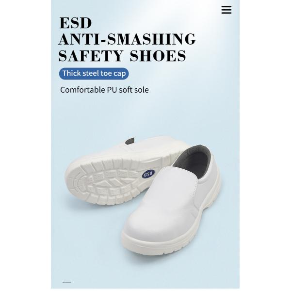 Work Safety Shoes Steel Toe Cap ESD Antistatic Shoes Dustproof Waterproof