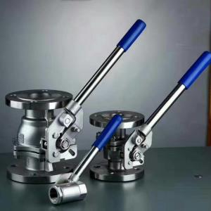 China Automatically Reset Deadman Spring Loaded Ball Valve Strong Flow Capacity wholesale