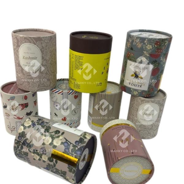 Quality Environmental Friendly Paper Cans Packaging Multifunctional Cardboard Tube Packaging for sale