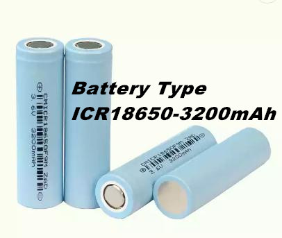 3C Discharge Rate 3.6 V Lithium Battery Cell 18650 3200mah For Ebike