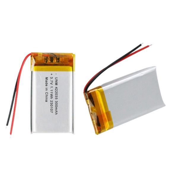 3.7 V 300mAh Lithium Ion Battery 422035 LiPo Battery for Remote Contronller
