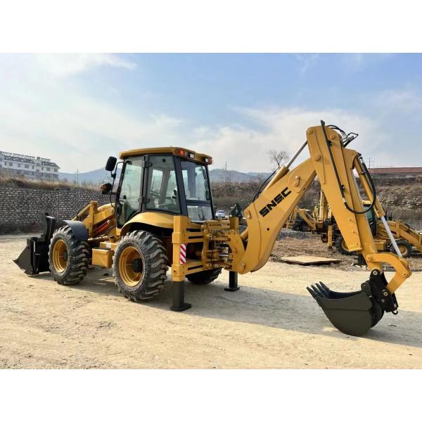 Cummins EURO V Engine Compact Wheel Loader Backhoe Loader SNSC Fully Hydraulic System