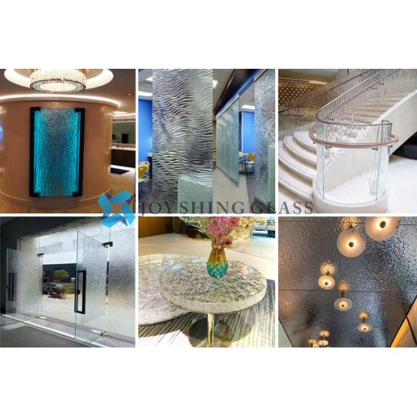 Hot Melt Glass 3mm To 25mm Crystal Three Dimensional Art Glass