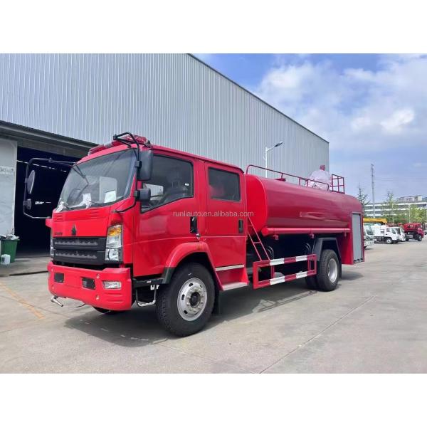 Factory HOWO Fire Truck Fire Rescue Fighting Water Fire Truck