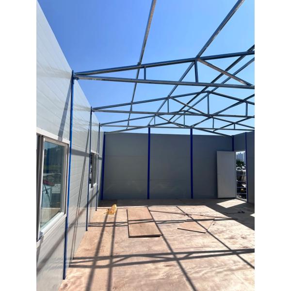 Direct Prefab Hobbit House with Steel Door and Square Design