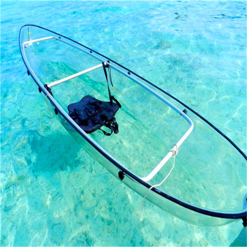 Quality 6mm Single PC Polycarbonate Kayak With 0 Range Balance System CE Certificate for sale
