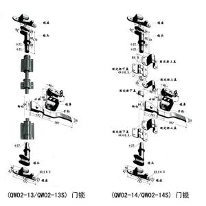 China high quility door lock for container wholesale