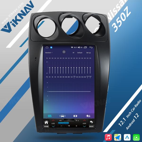 Aftermarket Car Aftermarket Auto Radios System For Nissan 350Z Z33 2002-2007 Stereo