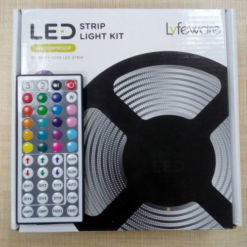 5m/Roll Soft RGB 44 Key 14.4w LED Flexible Strip Lights