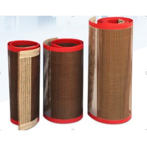 China Cheap Customized High Temperature Resistance PTFE mesh converyor belt wholesale