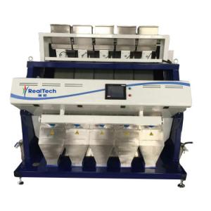 China 5 chutes color sorter for beans, grain colour sorting machine, bean processing machine on sale