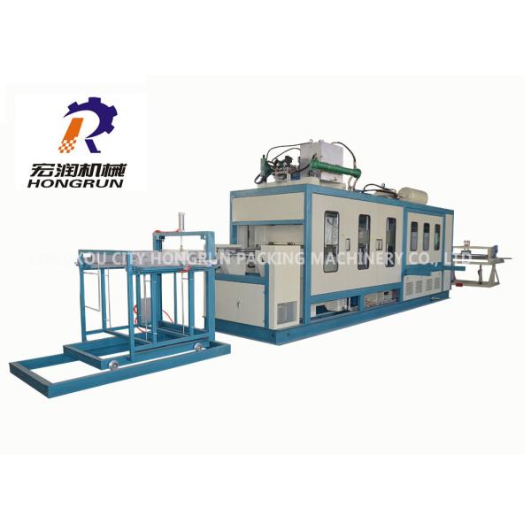 Three Phase 380V 50Hz Fast Food Box Machine / Food Container Production Line