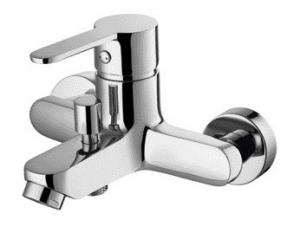 China OEM Wall Mounted Bath Mixer Taps With Diverter Valve Contemporary wholesale