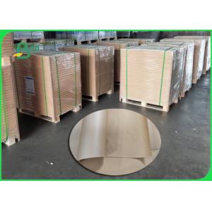 China Natural Recycled Kraft Wrapping Paper 50gsm Superior Tear Resistance on sale