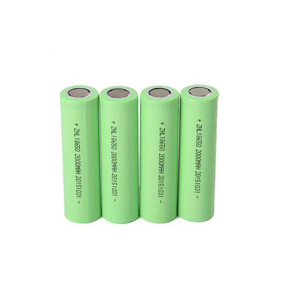 Rechargeable 2000mAh 3.7 V 18650 Lithium Ion Battery
