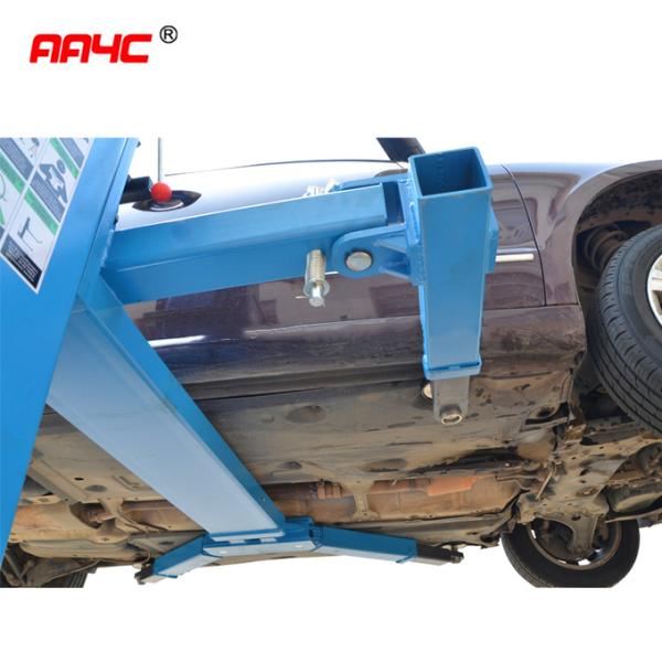 AA4C 1 Post Car Lift Hydraulic One Post Vehicle Lift Single Post Car Hoist 2.5T 1.8M Car Parking Lift