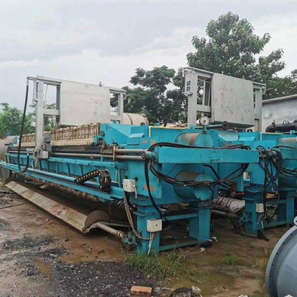 Manual Operation Sludge Dewatering Filter Press Machine for Solid Liquid Separation