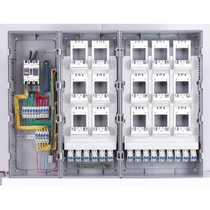 China Single Phase Electric Meter Box Anti - Flaming 15 Way Use In Electronic Project wholesale