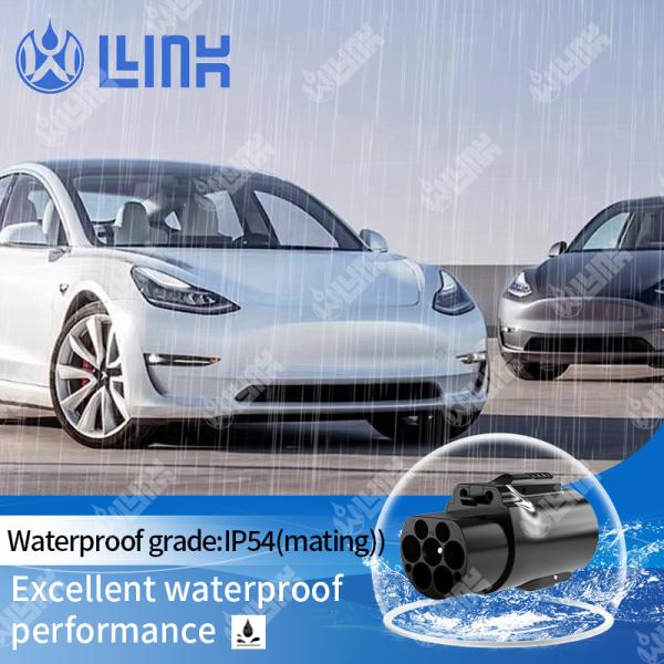 Olink Manufacturer IP54 AC EV Charger GBT Adapter Charging 80A Connectors NACS to GBT Adapter