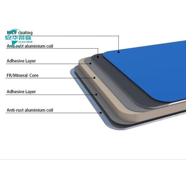 House Construction Marble ACP 1220x2440mm Building Materials Aluminum Composite Sheet