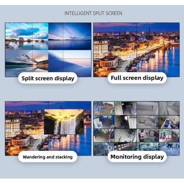 46 Inch 3.5MM Ultra Thin Bezel LCD Video Wall 350 Nits Brightness