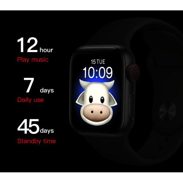 U98 Plus BT 5.0 Iwo5 Body Temperature Smartwatch Bluetooth Call